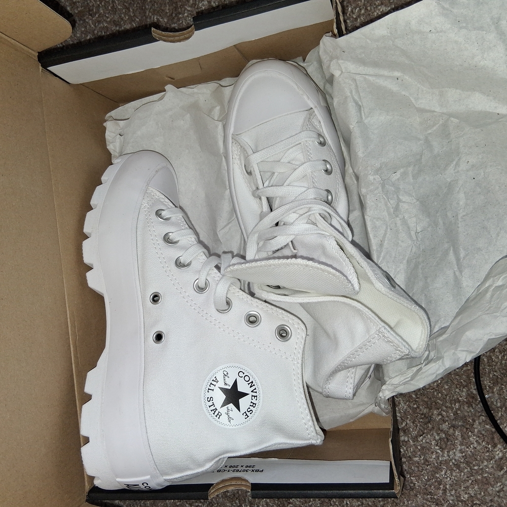 Converse All Star White High-Top Sneakers